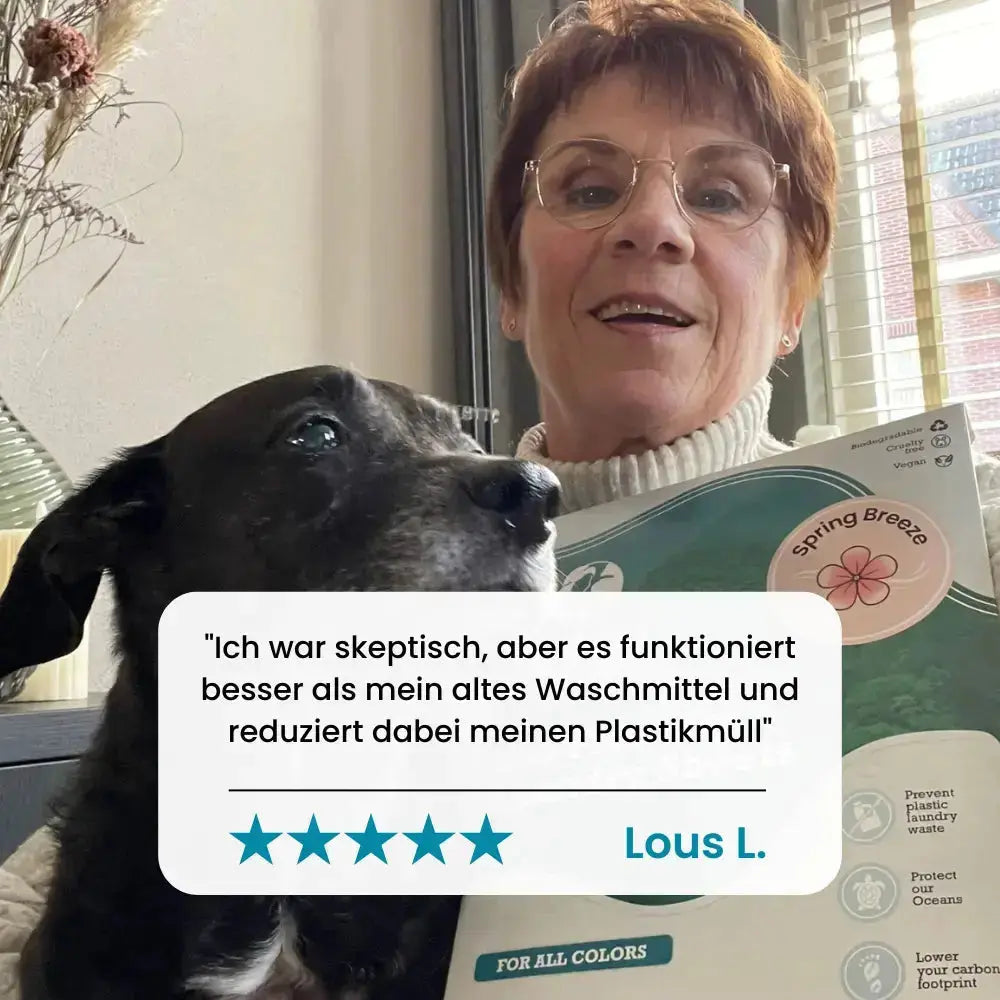 Umweltfreundliche Waschmittel-Streifen Mother's Earth
